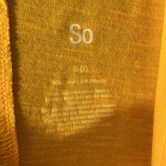 Yellow T Shirt with two way Sequins - Picture 4 of 5